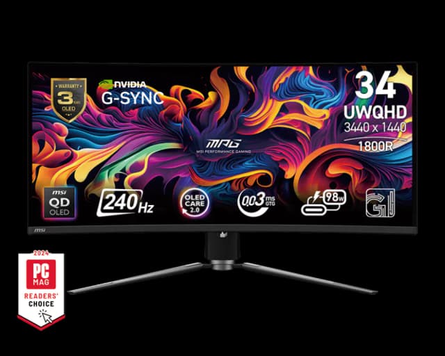 MSI MPG 341CQPX QD-OLED