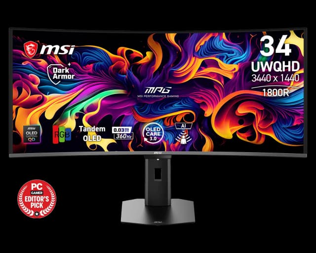 MSI MPG 341CQR QD-OLED X36